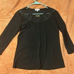 Luxology Elegant Black Blouse